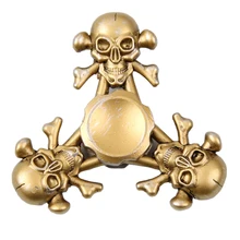 Пираты Карибского моря Карибский череп символ металлический фиджет-Спиннер палец, игрушка для снятия стресса, игрушки-Спиннеры