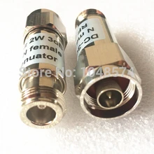 1 шт. 2 Вт N аттенюатор N famle женский DC-3GHz 50ohm 3 дБ