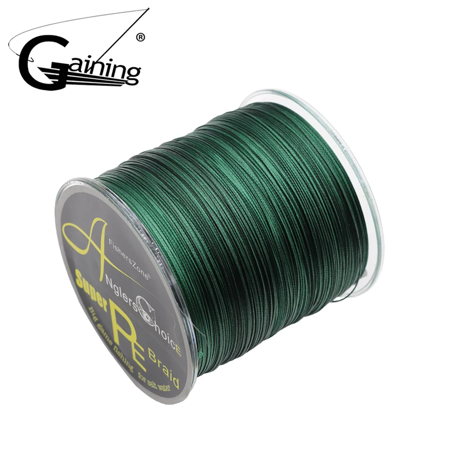 3-8Gaining Braided Fishing Line 16 Strands Weaves 300M Extrem Strong Japan Multifilament PE Line 59lb 77lb 94lb 127lb136lb 220lb