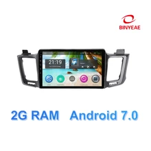 10 1 Android 7 0 Car DVD Multimedia Player GPS For Toyota RAV4 2013 2014 2015