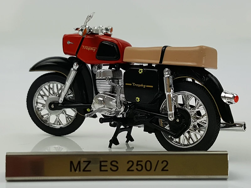 Tlas 1:24 MZ ES 250/2 мотоцикл сплав автомобиль игрушки для детей Детские игрушки модель подарок оригинальная коробка