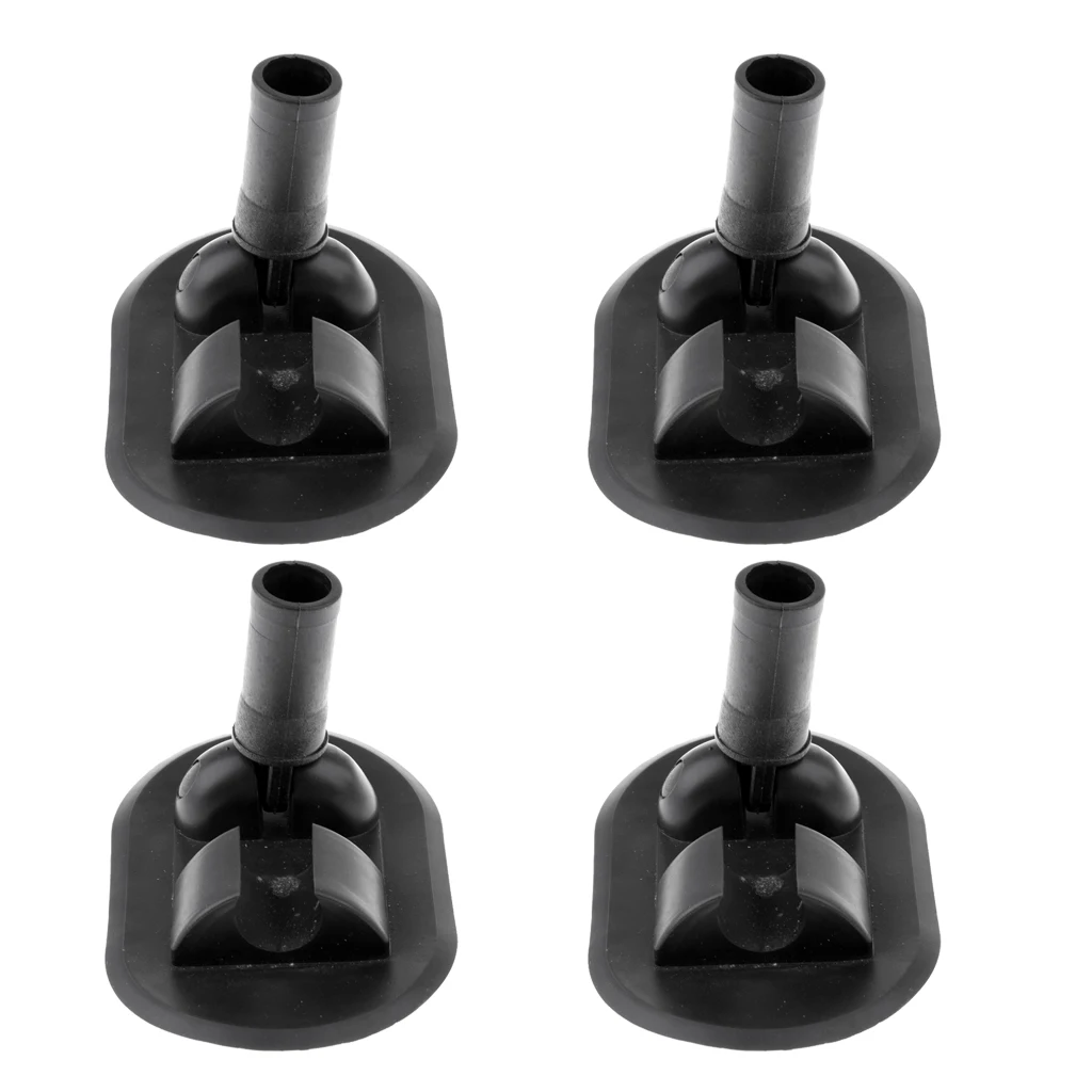 2x 4x Kayak Inflatable Boat PVC Patch Awning Canopy Sun Shade Glue-on Mount Base Water Sports Rowing Boats Inflatable Boats
