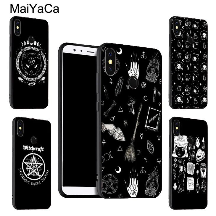 

MaiYaCa MAGIC Witchcraft Witch Witchy Phone Case For Xiaomi Redmi 5 Plus S2 6A Note 5 Pro 7 5A 4X Mi 8 6X A2 6 9 Max 3 2 Mix 2s