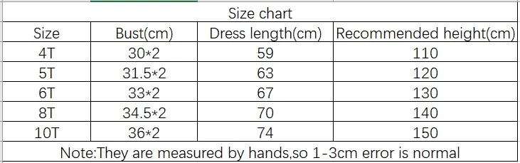 SIZE CHART-ALI