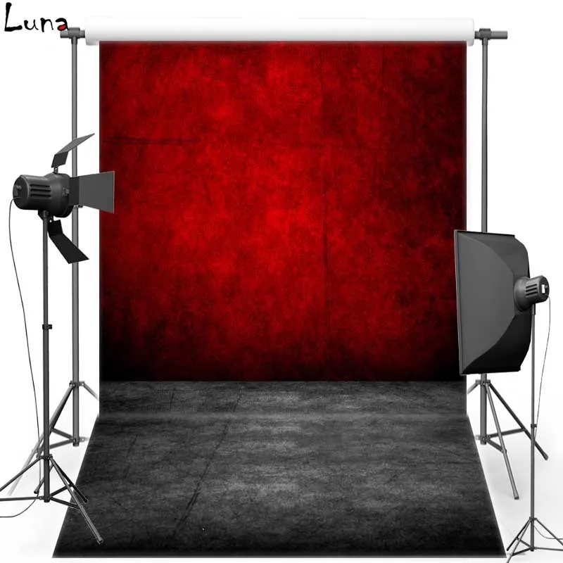

Cement Ground Vinyl Photography Background Backdrop For Wedding Red Wall Oxford Background For Children Photo Studio 654