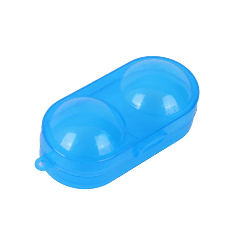 تنس الطاولة البلاستيك مربع تنس الطاولة تخزين مربع 2 كرات يمكن تحميل تنس الطاولة اكسسوارات