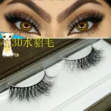 1 пара высокого качества настоящие 3D норковые ресницы ручной работы накладные ресницы в отдельной упаковке Cilios Posticos Naturais накладные ресницы из норки