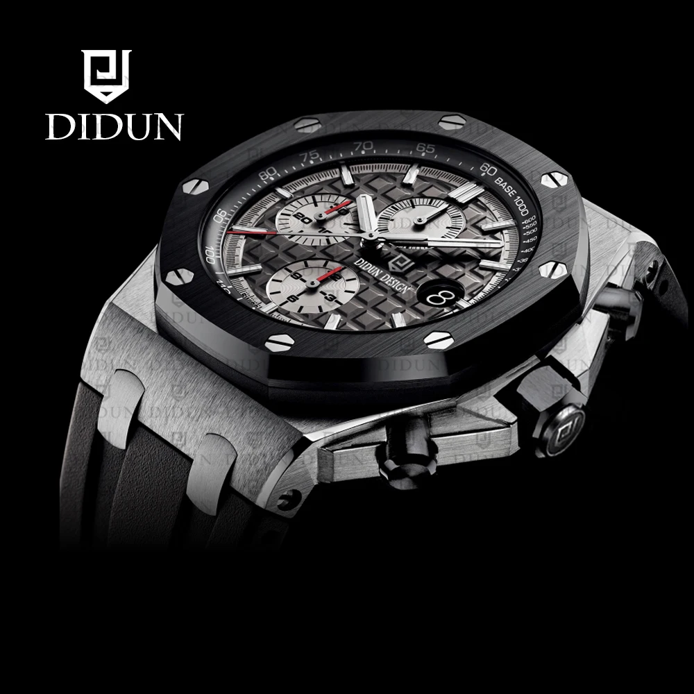 DIDUN New Mens Watches Top Brand Luxury Quartz Watch Men Calendar Leather Military Waterproof Sport Wrist Watch clock men DIDUN New Mens Watches Top Brand Luxury Quartz Watch Men Calendar Leather Military Waterproof Sport Wrist Watch clock men