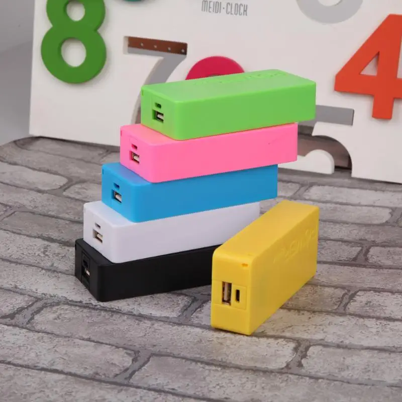 Внешний аккумулятор 2x18650 чехол для аккумулятора коробка/DIY емкость светодиодный