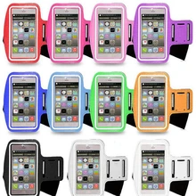 100 шт./лот спортивный чехол на руку для iPhone 6 7 8 Plus X спортивная повязка на руку для бега нарукавный спортивный чехол для телефона