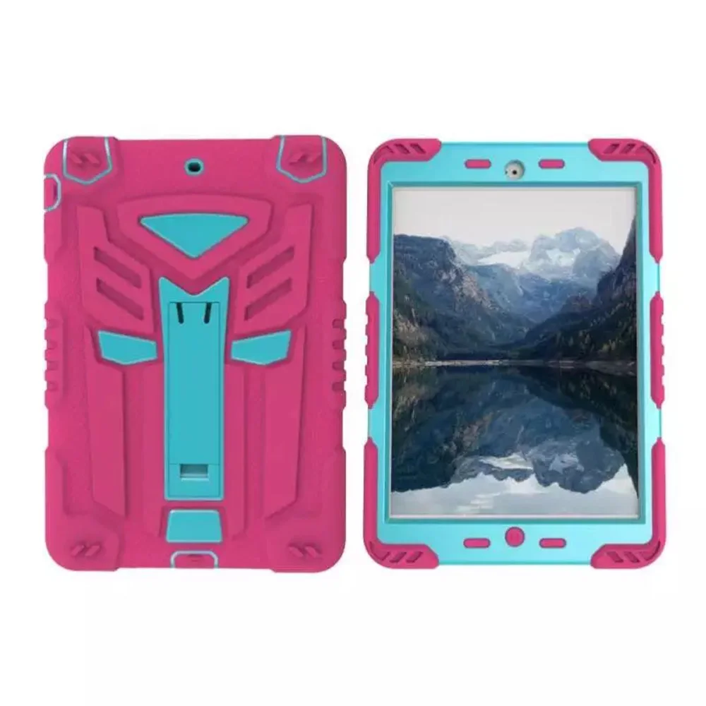 For-Apple-iPad-Air-Case-Silicone-and-PC-Shockproof-Heavy-Duty-Armor-Cover-for-iPad-5-kid8