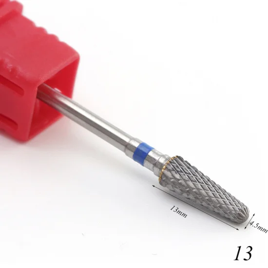 21type Tungsten Carbide Manicure Cutter Nail Drill Bits for Electric Machine Rotary Milling Cutters Nail Files Remover CH01-21 - Цвет: 13