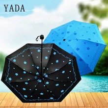 Best Offers YADA Double Sided Flower Pattern Folding Umbrella For Women UV Rainproof Umbrellas Sun Rainy Protection Parasol Umbrella YD195 Best Offers YADA Double Sided Flower Pattern Folding Umbrella For Women UV Rainproof Umbrellas Sun Rainy Protection Parasol Umbrella YD195