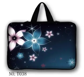 

Flower 15" 15.6" Laptop Sleeve Case Bag Cover+Hide Handle For HP DELL ASUS Toshiba Acer