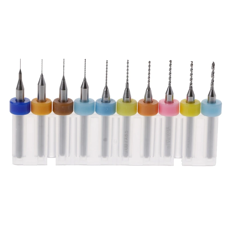 

10pcs Solid Carbide PCB Drill Bit Nozzle Cleaning Cleaner for Extruder RepRap 3D Printer Accessories