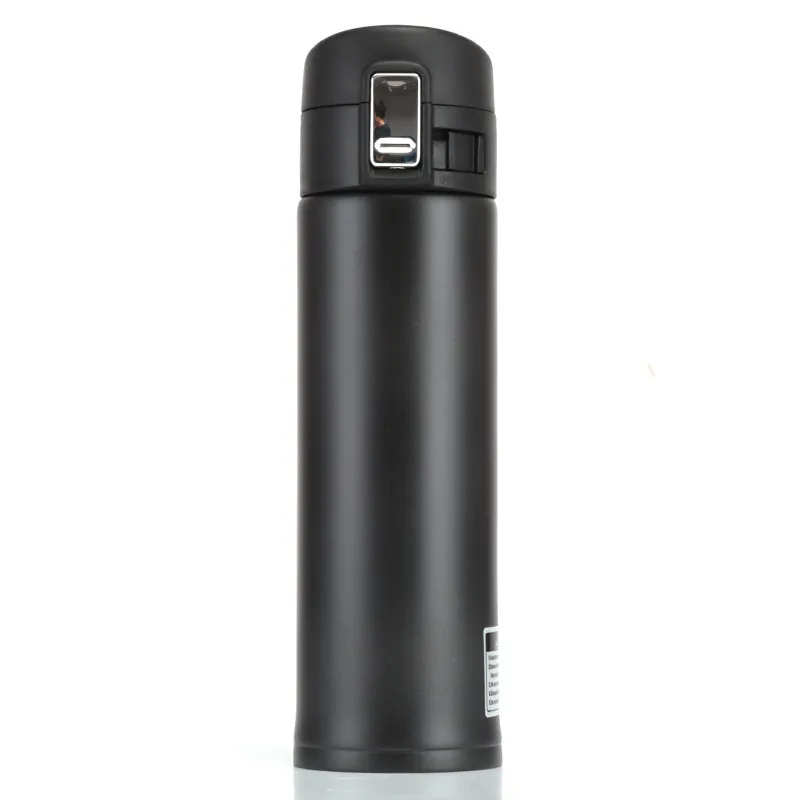 350 мл и 500 мл двойной настенный вакуумный термос с изоляцией из нержавеющей стали герметичная Спортивная бутылка для воды, широкий рот с BPA бесплатной крышкой