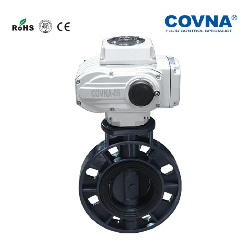 2 Inch PVC Butterfly Valve wtih Electric Actuatorin Valve from Home