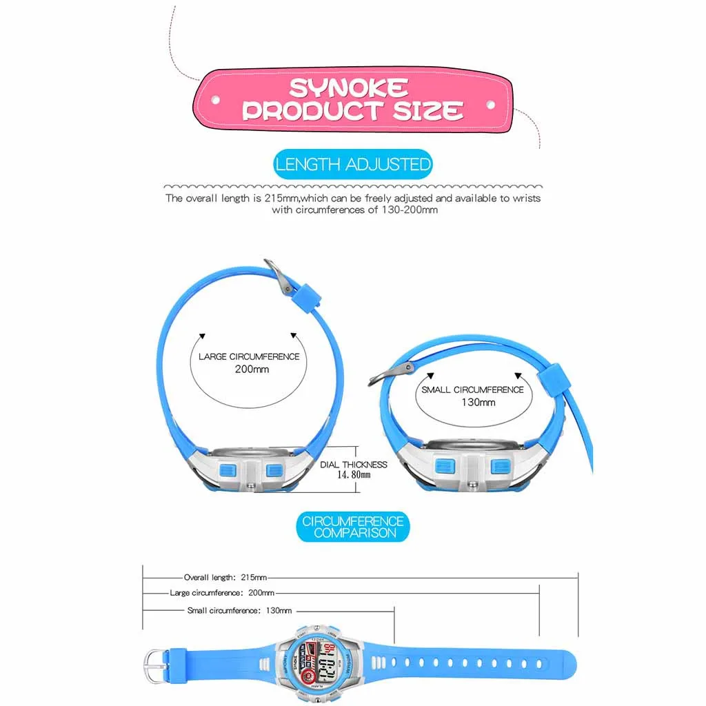 Модные детские часы аналогово-цифровые, спортивные, светодиодный, электронные, водонепроницаемые, наручные, детские, для мальчиков, электронные, кварцевые, детские, подарочные часы