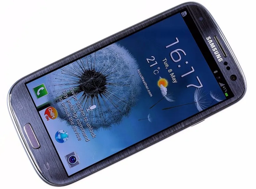 Разблокированный samsung Galaxy S3 i9300 сотовый телефон четырехъядерный 8MP камера NFC 4,8 ''gps Wifi 3g телефон Восстановленный