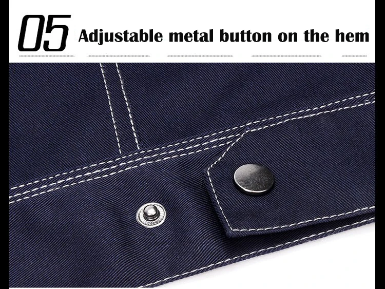 Men Workwear Jacket High quality Multi pockets Long-sleeved Work clothes uniforms Male mechanic construction Working Jackets (14)