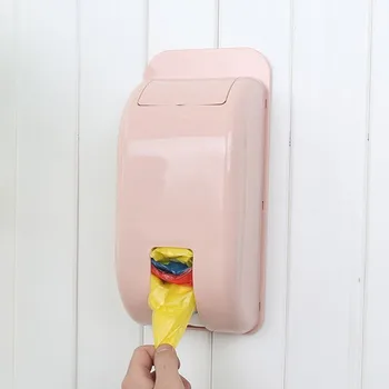 

1PC Home Eco-friendly PP Garbage Bags Storage Box Kitchen Paste Type Plastic Container OK 0221