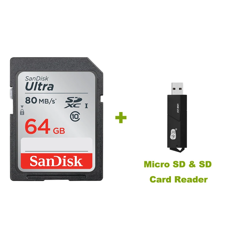 128gb sd SanDisk SDXC 64gb SD Card UHS-I Memory Card sd-card Cartao de Memoria 64 gb for Nikon Sony Samsung Canon Digital Sport Camera flash memory card Memory Cards