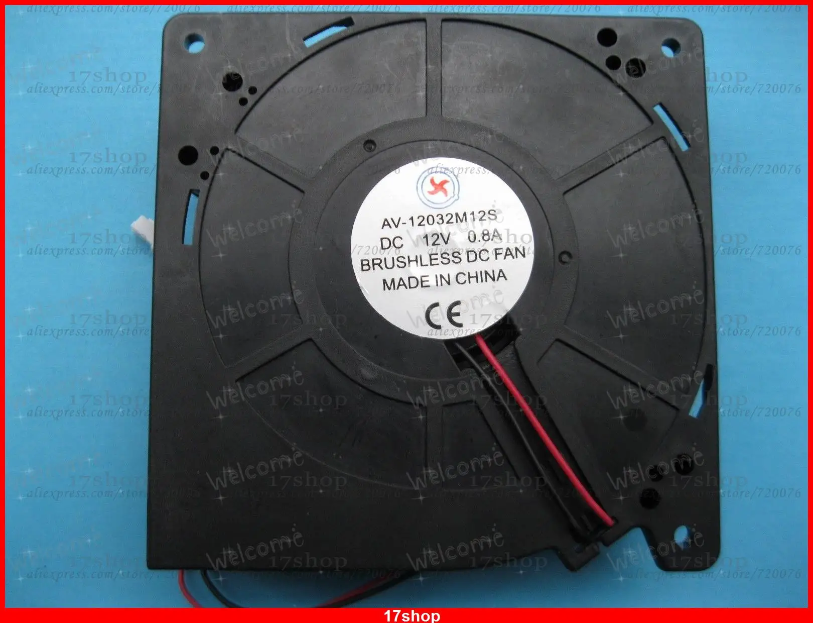 12 v 1 Pcs Brushless dc Blower Fan 12032 s 120x120x32mm 2pin - Image 2