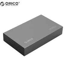 ORICO 3518S3 Aluminum SATA 3.0 to USB3.0 Type-B 2.5 / 3.5 inch SSD / Sata HDD Enclosure Storage-Grey
