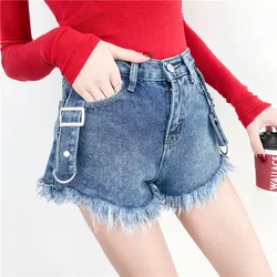 2019 new Women's Mid Rise Frayed Ripped Raw Hem Denim Jean Shorts Distressed Denim Shorts Sexy Pocket Blue Jeans Shorts 2019 new Women's Mid Rise Frayed Ripped Raw Hem Denim Jean Shorts Distressed Denim Shorts Sexy Pocket Blue Jeans Shorts
