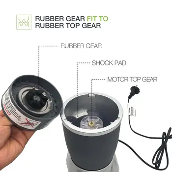 

Deluxe Upgrade Parts kit ULTIMATE Cups & Blade &Top Gear & Gaskets & Shock Pad Replacement Set for High-Speed Blender/Mixer