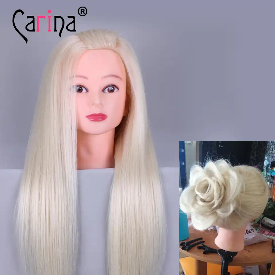 hairdressing dolls heads real hair