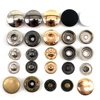 30sets Metal brass Press Studs Sewing Button Snap Fasteners Sewing Leather Craft Clothes Bags handmade DIY 831/633/655/201/203 ► Photo 1/6