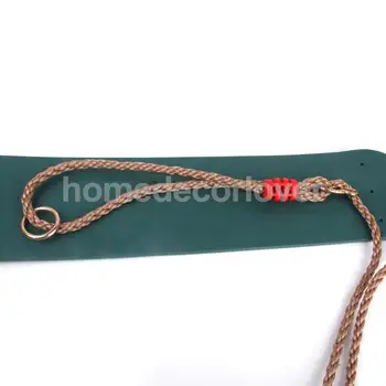 

Dark Green Tree/Beam Swing Seat w.Rope Kids Favours Garden Outdoor Swing Set