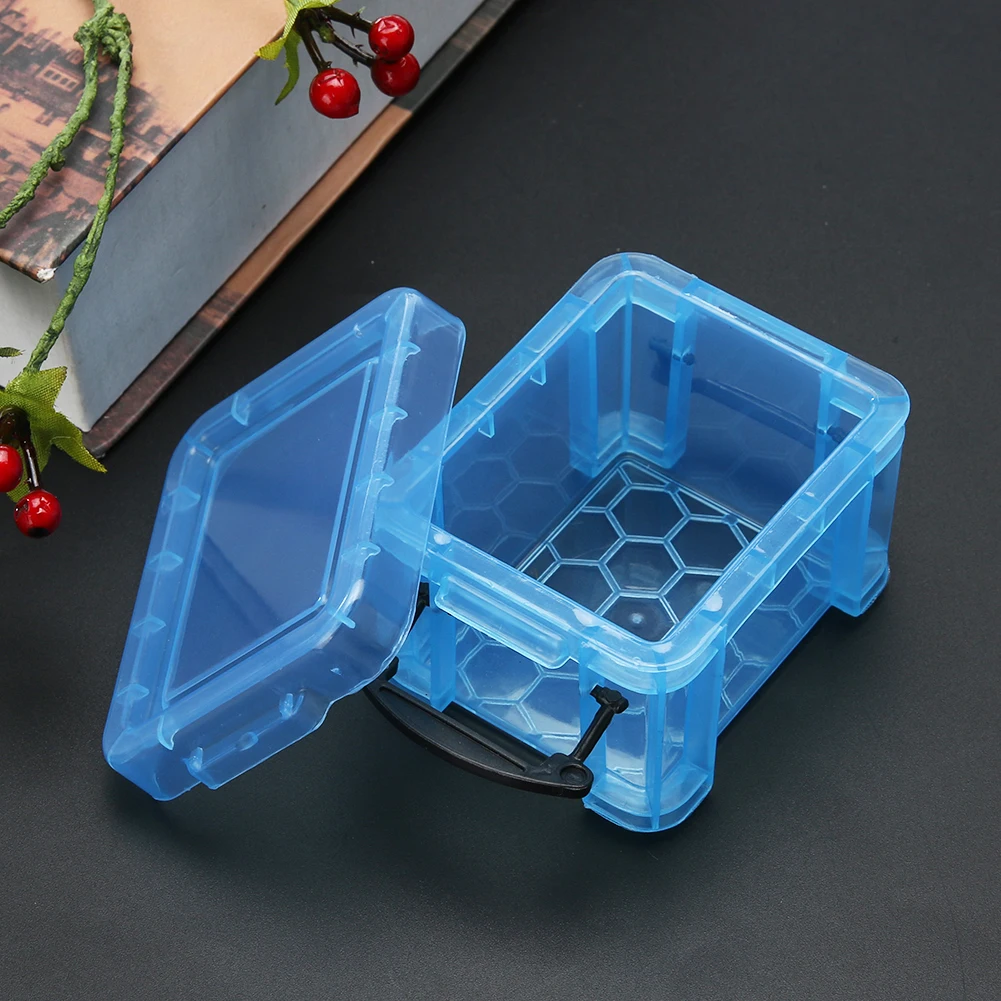 Mini Casella di Blocco di Colore Della Caramella Arredamento Per La Casa Tromba Mini Lock Box Super Cute Scatole di Immagazzinaggio Accessori Organizer PTSP
