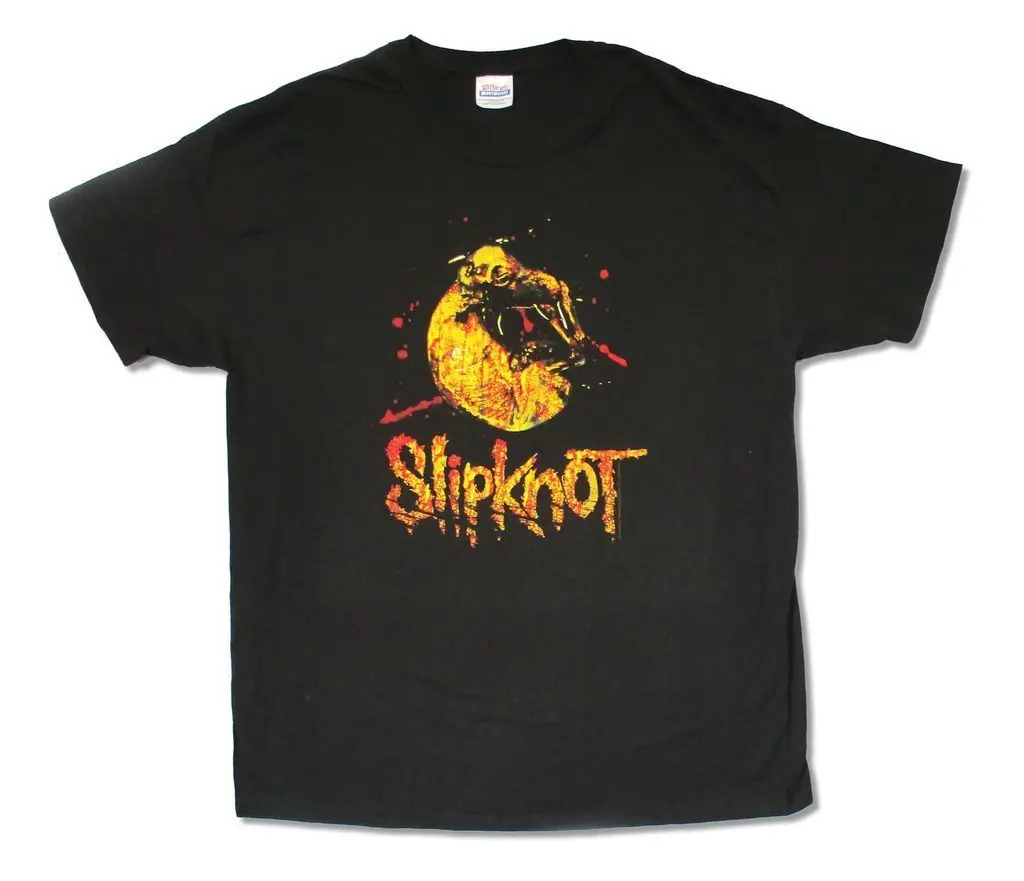 Slipknot плода лошадь изображение черная футболка новый официальный для взрослых |