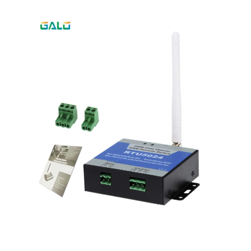 Access controller GSM-RELAY 2G GSM Remote door/gate/garage opener via SMS/Free Call Rechargeable Battery for power off alarm