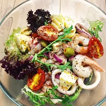 Прямая салатник