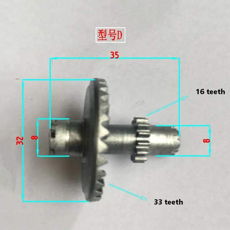 Fishing Reel Spinning Wheel Reel Gear Twist Tooth Helical Gear Spare Parts