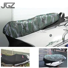 Чехол для сиденья мотоцикла с дышащей изоляцией, солнцезащитный крем, водостойкая подушка, подушка, протектор, сетка для Vespa GTS, скутер, Yamaha, Honda