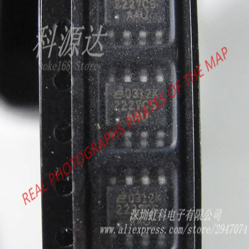 

5pcs/lot EL2227CS SOP8 EL2227 Dual Very Low Noise Amplifier In Stock