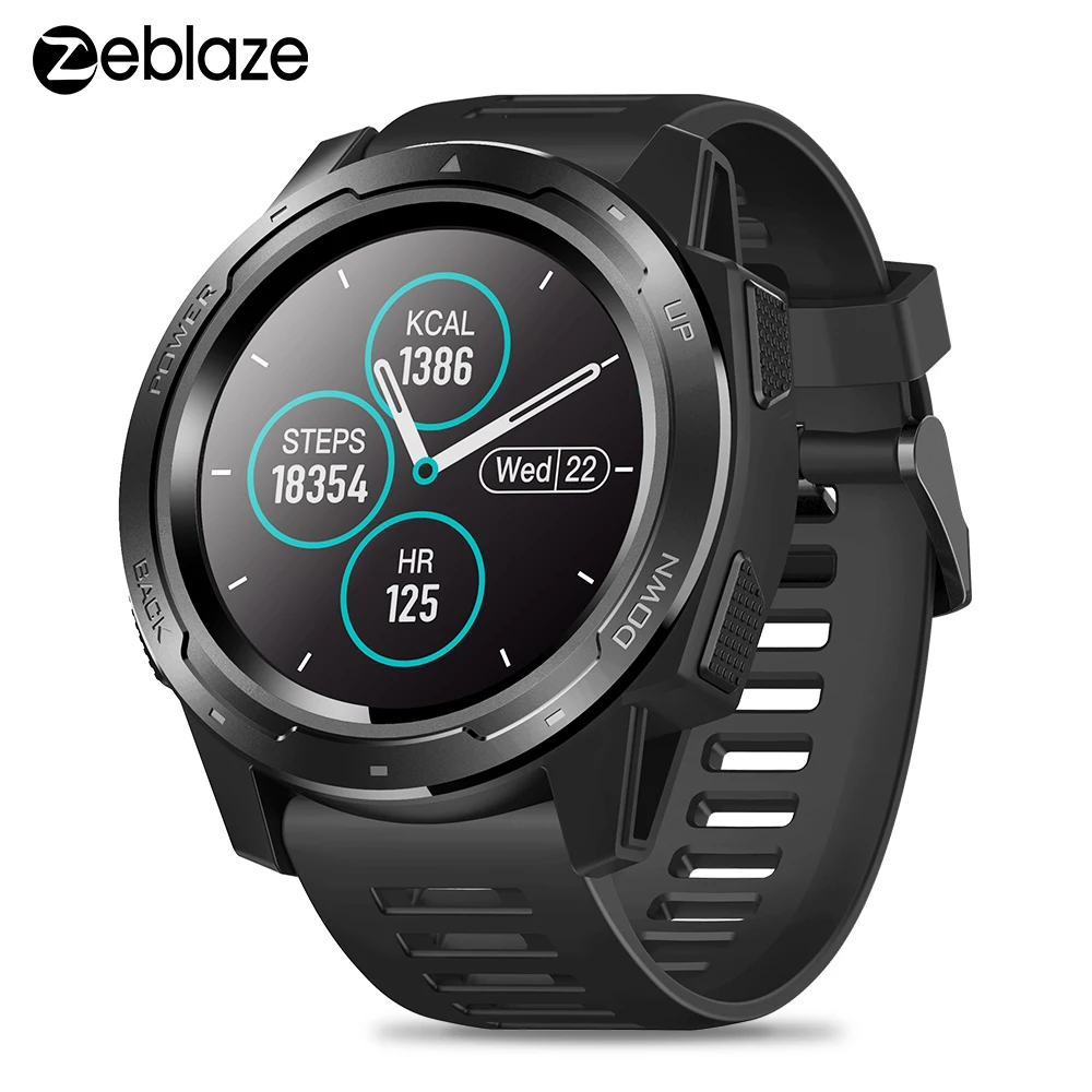 Умные часы Zeblaze VIBE 5 с несколькими датчиками монитор сердечного ритма во время сна