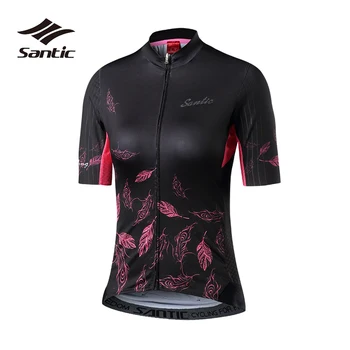 

Santic Cycling Jersey Women Quick Dry Road Bike Jersey 2018 Breathable Pro Team Bicycle Jersey Cycling Shirt Clothing