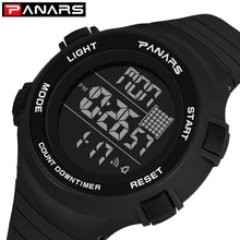 PANARS военные армейские спортивные мужские часы аналогово-цифровые светодиодный водонепроницаемые мужские наручные часы montre enfant Relojes Deportivos 8102