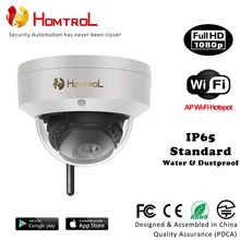 Metálico com Detecção de Movimento de Câmera IP 1080 p Cúpula Wi-fi & Recurso de Visualização de Ajuste de Sensibilidade De Movimento e Zoom Digital