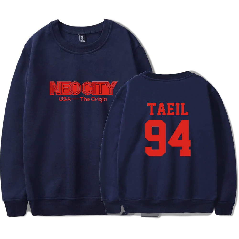 

VAGROVSY Kpop Nct 127 Idol Round Collar Sweatshirt Women Men Hip Hop Casual College Style Kpop Nct127 Long Sleeve Hoodies