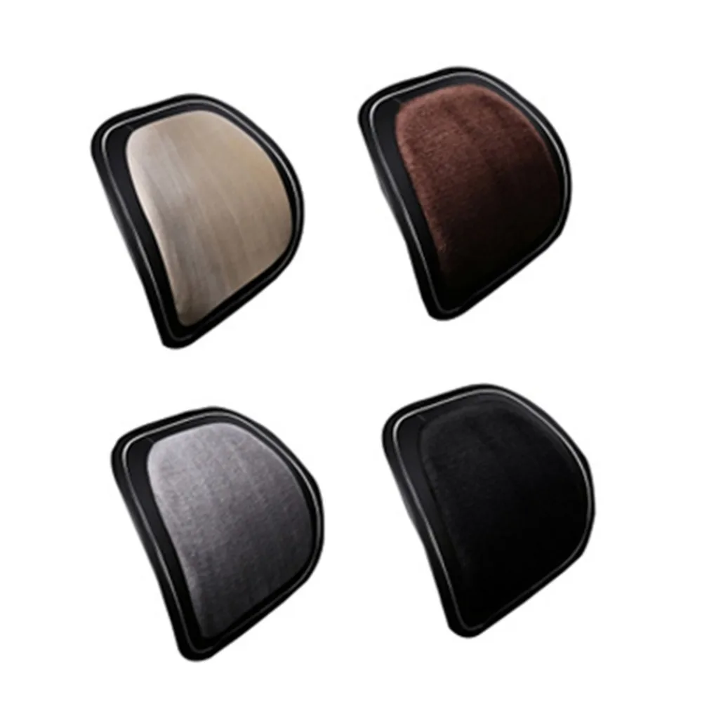 

Car Functional Seat Waist Cushion Back Support Short velvet Office Home Chair Travel Sleeping Waist Rest Pillows