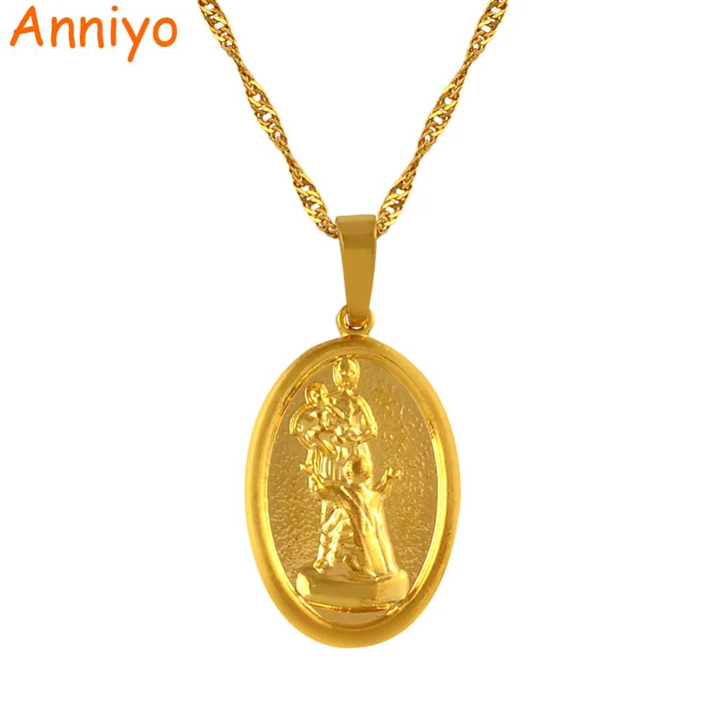 AnniyoCatholicChristianReligiousPendantandNecklacesForWomen