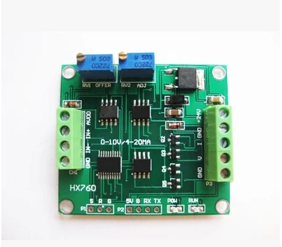 

Free Shipping! 1pc Load cell amplifier load cell transmitter 4-20ma 0-10v weight of the transmitter
