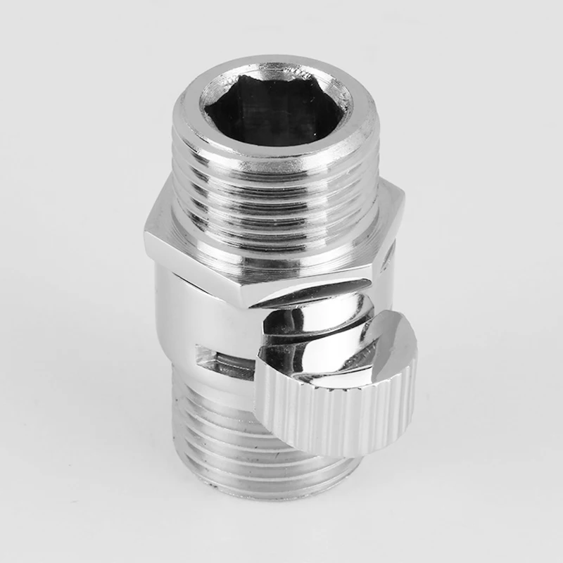 

Adapter Shower Head Valve 2pcs Sprayer Quick flow Water outlets Tube Shut Off Control Switch Parts Replacement