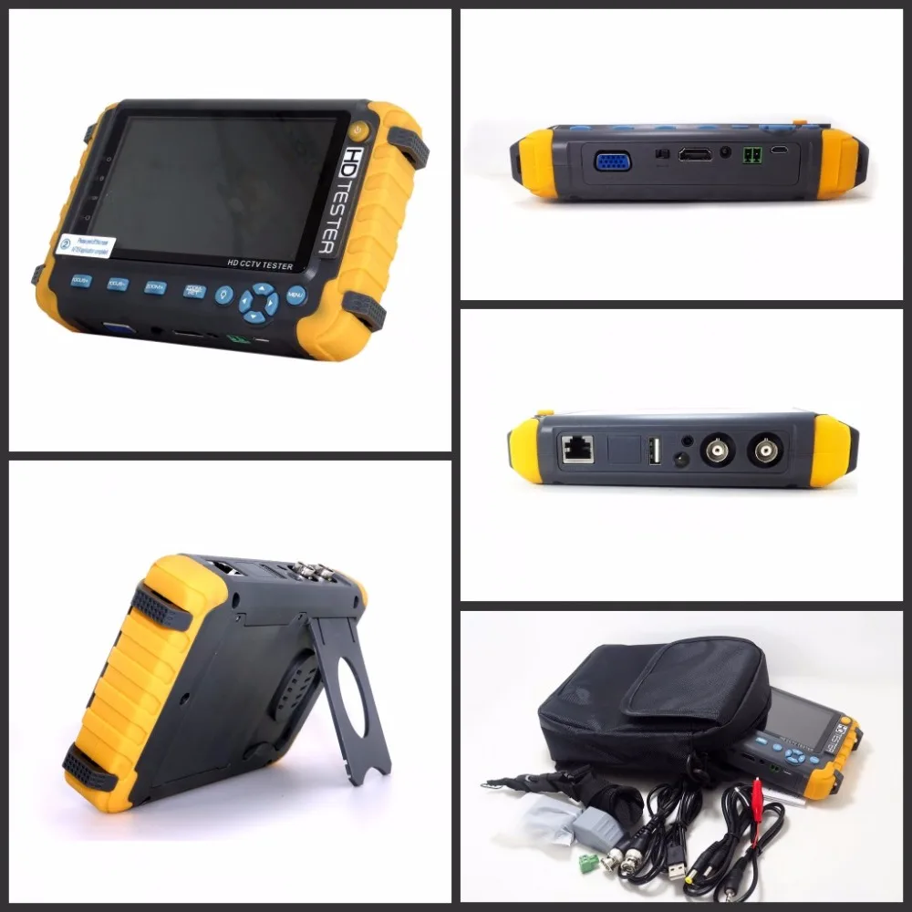 Upgraded Iv8s Iv8w 5 Inch Cctv Tester 